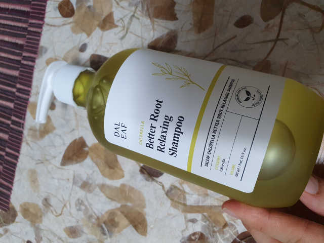 달리프 클로렐라 베러 루트 릴렉싱 샴푸 500ml 리뷰 사진