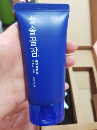 려 아로마 늦잠 꿀잠 샴푸 키트 — 5점을 준 리뷰어가 2020년 8월 올린 사용 사진