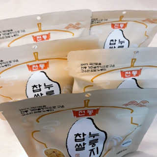 [꾸콤] 참참 전통 찹쌀 누룽지 일주일세트 60g x 5 — 4.5점을 준 리뷰어가 2020년 10월 올린 사용 사진