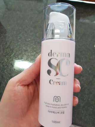 derma SC-Cream 더마에스씨 크림 100ml — 5점을 준 리뷰어가 2020년 4월 올린 사용 사진