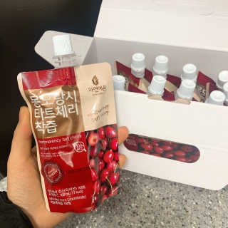 자연에온 몽모랑시 타트체리 착즙 100mL 10개입 2BOX — 4.5점을 준 리뷰어가 2020년 11월 올린 사용 사진