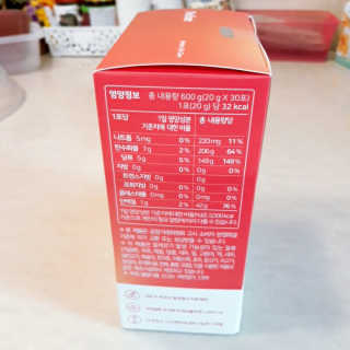 뉴틴 타트체리 콜라겐 스틱 20g X 30포 — 5점을 준 리뷰어가 2020년 8월 올린 사용 사진