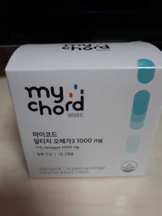 JW중외제약 마이코드 알티지 오메가3 1000 mg — 5점을 준 리뷰어가 2020년 9월 올린 사용 사진