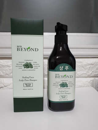 네이처컬렉션 비욘드 힐링포스 스캘프 클리닉 샴푸 450ml — 5점을 준 리뷰어가 2020년 5월 올린 사용 사진