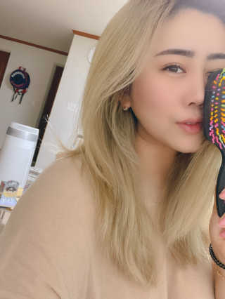 아이캔디 레인보우 볼륨S 패들 브러쉬 — 5점을 준 리뷰어가 2020년 12월 올린 사용 사진