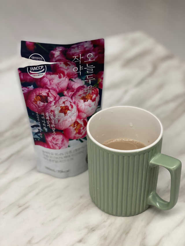 약콩과 작두콩으로 만든 오늘두유 작약 이벤트 리뷰 사진