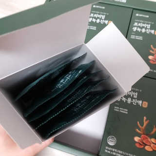 서울약사신협 약사신협_생녹용 진액_70ml x 30포 — 5점을 준 리뷰어가 2020년 9월 올린 사용 사진