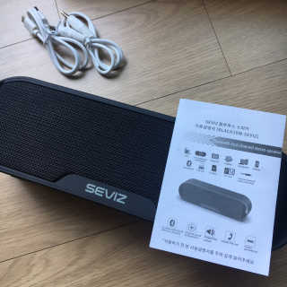 세비즈 무선 블루투스 스피커 BS-BLACK10W — 4.5점을 준 리뷰어가 2020년 5월 올린 사용 사진