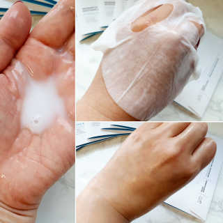 바이오믹 BIOMEEK SENSIMETIC SOOTHING MASK.S — 5점을 준 리뷰어가 2020년 7월 올린 사용 사진