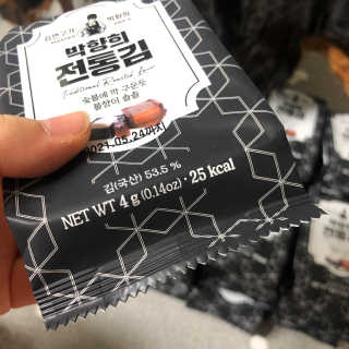 김연구가 박향희 박향희 불향솔솔 전통김 or 매운김 — 5점을 준 리뷰어가 2020년 5월 올린 사용 사진