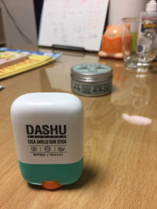 다슈코리아 다슈 솔루션 시카 쉴드 선스틱 — 5점을 준 리뷰어가 2020년 7월 올린 사용 사진