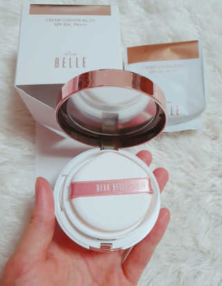 디어벨르 크림쿠션 DEAR BELLE CREAM COUSION — 5점을 준 리뷰어가 2020년 9월 올린 사용 사진