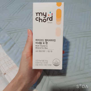 JW중외제약 마이코드 멀티비타민미네랄 포 맨 — 5점을 준 리뷰어가 2020년 9월 올린 사용 사진