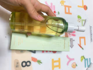 스킨큐어 산다화 순한 클렌징 동백 오일 200ml — 3.5점을 준 리뷰어가 2020년 5월 올린 사용 사진