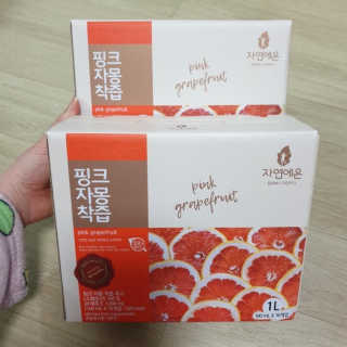 자연에온 핑크 자몽 착즙 100mL 10개입 2BOX — 5점을 준 리뷰어가 2020년 11월 올린 사용 사진
