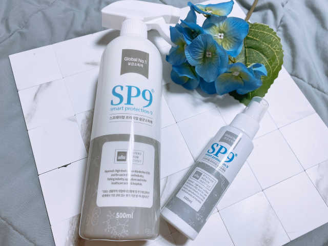 SP9 스프레이형 프리미엄 살균소독제 500ml+100ml 리뷰 사진