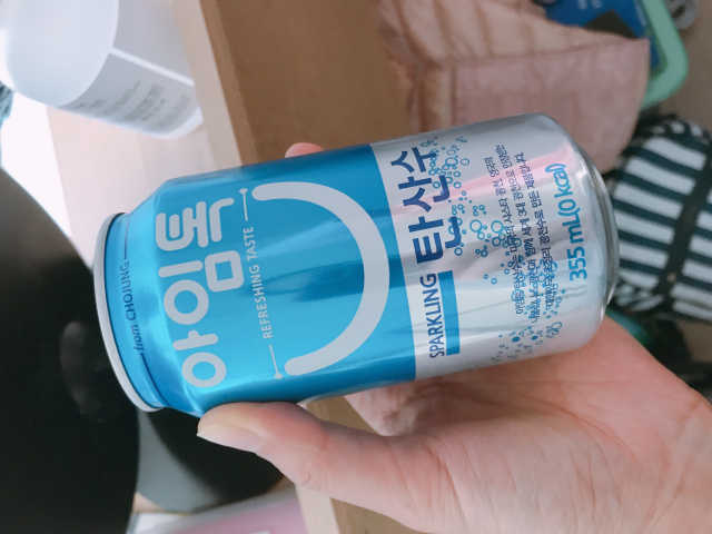 아임톡 탄산수 355ml X 24캔 리뷰 사진