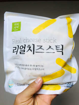 가치식탁 리얼치즈스틱, 리얼크림치즈볼 — 5점을 준 리뷰어가 2020년 11월 올린 사용 사진