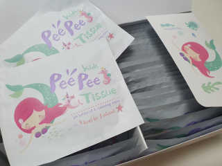 코리인제이아일랜드 키즈 피피티슈  Kids Pee Pee Tissue — 4점을 준 리뷰어가 2020년 10월 올린 사용 사진
