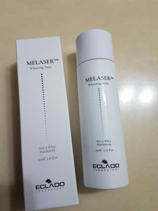 ECLADO 에끌라두 멜라이져 화이트닝 토너 — 5점을 준 리뷰어가 2020년 10월 올린 사용 사진