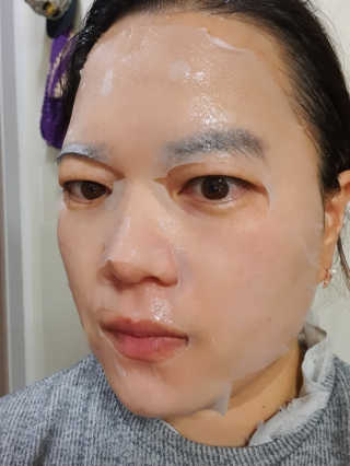 리더스코스메틱 리더스 시카 카밍  마스크 — 5점을 준 리뷰어가 2020년 5월 올린 사용 사진