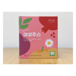 이로아 디어 여성주스_10포 — 4점을 준 리뷰어가 2020년 11월 올린 사용 사진