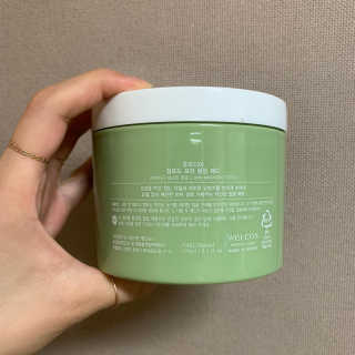[후르디아] 약산성  모공 필링 패드(70매) — 5점을 준 리뷰어가 2020년 8월 올린 사용 사진