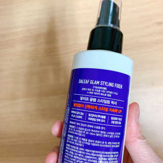 달리프 글램 스타일링 픽서 200ml — 4점을 준 리뷰어가 2020년 12월 올린 사용 사진