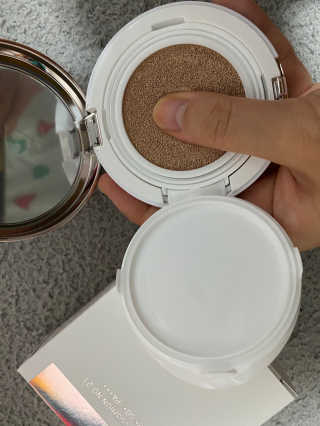 디어벨르 크림쿠션 DEAR BELLE CREAM COUSION — 5점을 준 리뷰어가 2020년 9월 올린 사용 사진