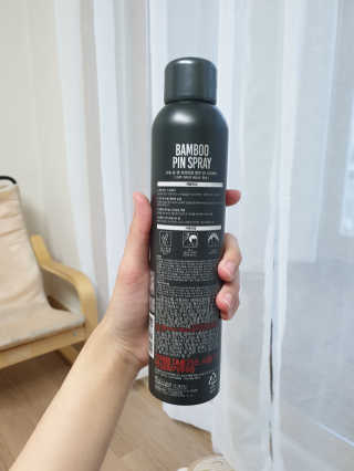 다슈코리아 다슈 포 맨 프리미엄 밤부 핀 스프레이 300ml — 5점을 준 리뷰어가 2020년 5월 올린 사용 사진