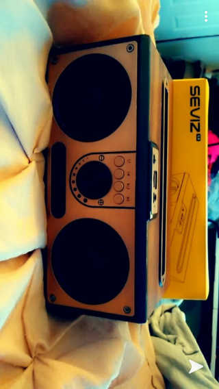 SEVIZ RETRO20W 레트로 블루투스 스피커 — 5점을 준 리뷰어가 2020년 6월 올린 사용 사진