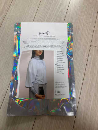 젠블리 항균동 볼체인 폰스트랩 갤럭시 아이폰 케이스 목걸이 — 5점을 준 리뷰어가 2020년 7월 올린 사용 사진