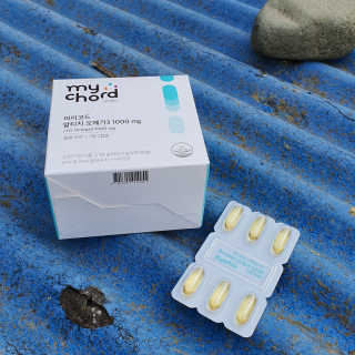JW중외제약 마이코드 알티지 오메가3 1000 mg — 3점을 준 리뷰어가 2020년 8월 올린 사용 사진
