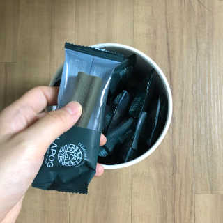 [푸디웜] 라포그 코어덴탈츄 그린 (10개입) — 5점을 준 리뷰어가 2020년 9월 올린 사용 사진
