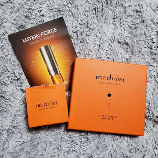 메디페르 [ 1+1 ] 루테인앰플세트 1개 + 루테인크림 50ml 1개 — 5점을 준 리뷰어가 2020년 9월 올린 사용 사진