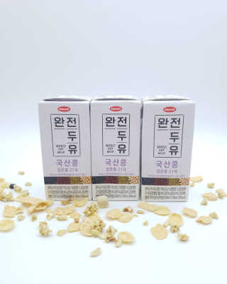세상간단 완전푸드 [완전두유] 5종 — 5점을 준 리뷰어가 2020년 4월 올린 사용 사진
