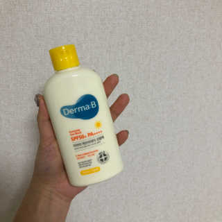 더마비 에브리데이 선블록 SPF50+PA++++ — 5점을 준 리뷰어가 2020년 4월 올린 사용 사진