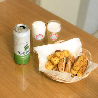 가치식탁 리얼치즈스틱, 리얼크림치즈볼 — 5점을 준 리뷰어가 2020년 8월 올린 사용 사진