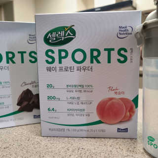셀렉스스포츠 셀렉스 스포츠 웨이 프로틴 파우더 2종 스틱형 — 5점을 준 리뷰어가 2020년 7월 올린 사용 사진
