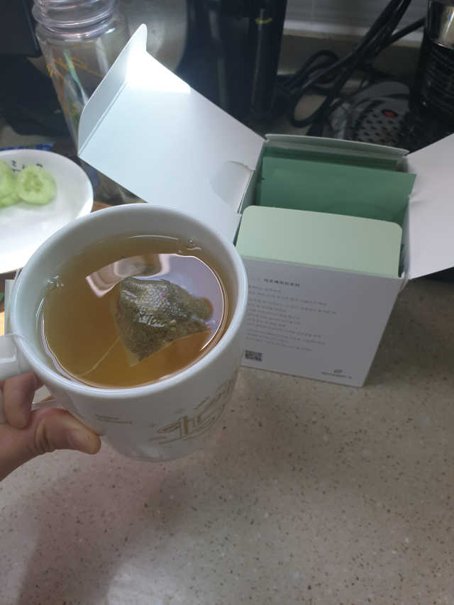 모먼트유 라즈베리리프티 리뷰 사진