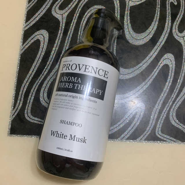 프로방스 화이트머스크 퍼퓸 샴푸 1000ml 업그레이드 리뷰 사진