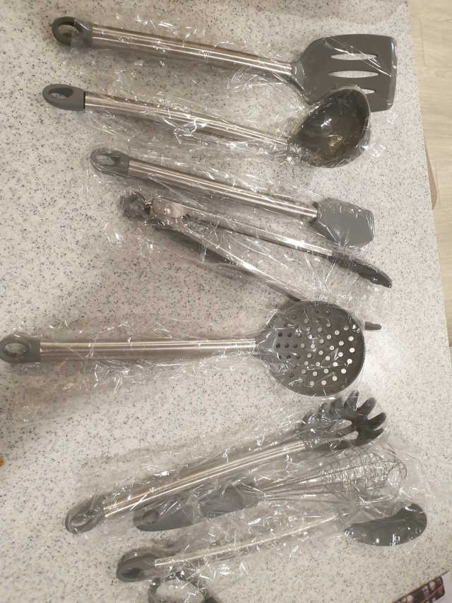 바네스데코키친 실리콘 멀티조리도구 키친툴 8P 세트 리뷰 사진
