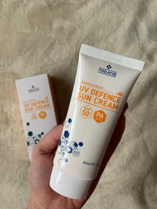 트리티스 US [TREATIS] UV Defence Sun Cream PA+++ / SPF50+ — 5점을 준 리뷰어가 2020년 11월 올린 사용 사진