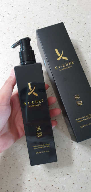 [두피헤어 트리트먼트] 케이원큐어 스켈프 젤 270ml — 4점을 준 리뷰어가 2020년 9월 올린 사용 사진