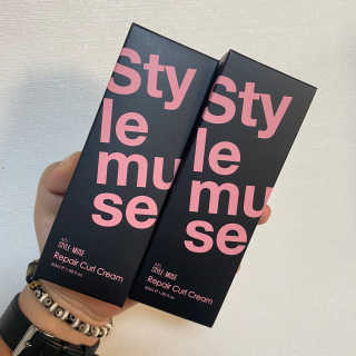 ATS스타일 뮤즈 ATS 스타일 뮤즈 리페어 컬 크림 50ml X 2EA — 3.5점을 준 리뷰어가 2020년 11월 올린 사용 사진