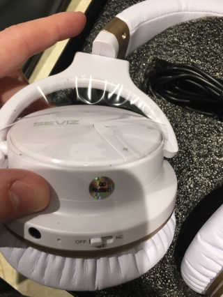 SEVIZ Bluetooth Headphones 10 3color — 5점을 준 리뷰어가 2020년 8월 올린 사용 사진