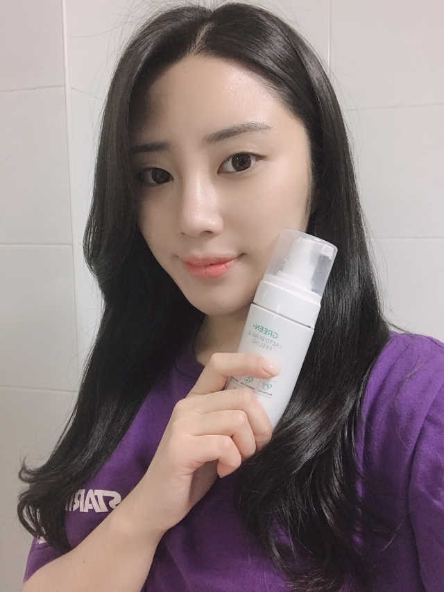 파시랩 그린 플러스 락토 버블 필링 리뷰 사진