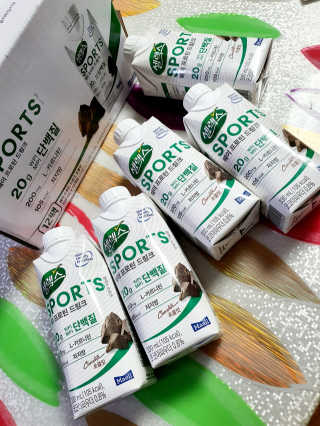셀렉스스포츠 셀렉스 스포츠 드링크 초콜릿 _ 330ml x 12팩 — 5점을 준 리뷰어가 2020년 11월 올린 사용 사진