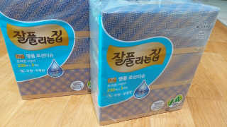 잘풀리는집 부드러운 모이스처 보습 미용 티슈 230매 — 5점을 준 리뷰어가 2020년 9월 올린 사용 사진