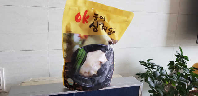 미지마켓 국내산 능이삼계탕 1kg 리뷰 사진